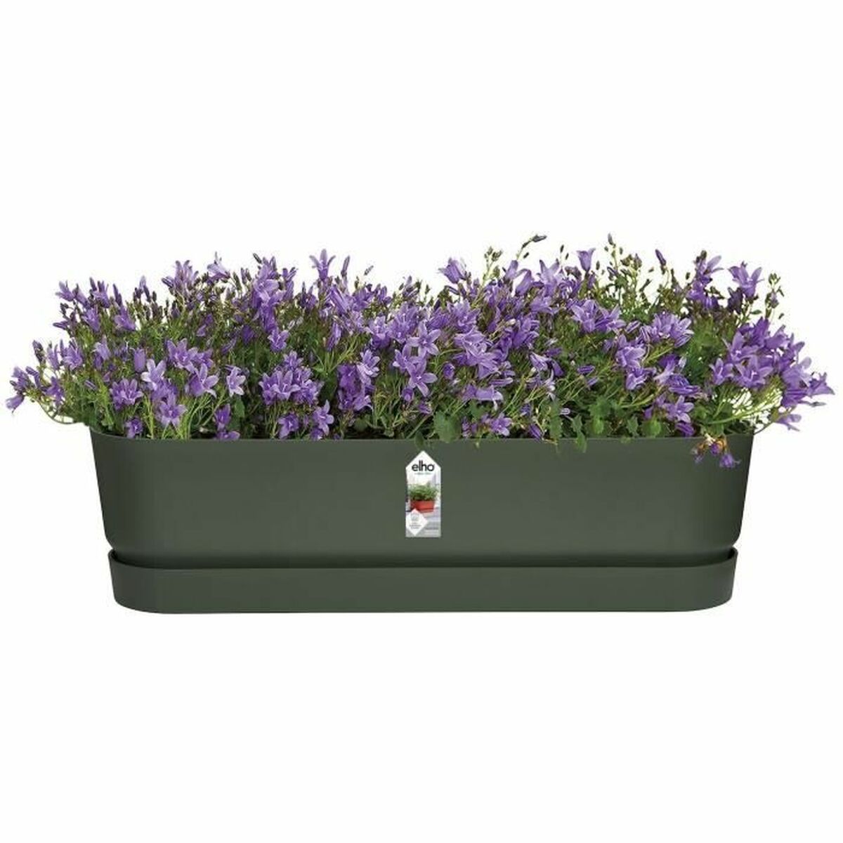 Blumenkasten Elho 50 cm Schwarz Kunststoff